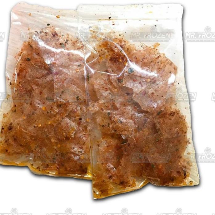 

く Keripik Kaca Basreng 1/2KG keripik Beling Kripca Cemilan keripik pedas ₭