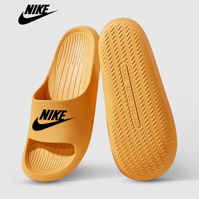 Sandal NIKE Wanita Sendal Slip On Wanita Sendal Pasangan Rumah Tangga Non-Slip Kamar Mandi Sandal Dan Sandal Musim Panas SIZE 36-40