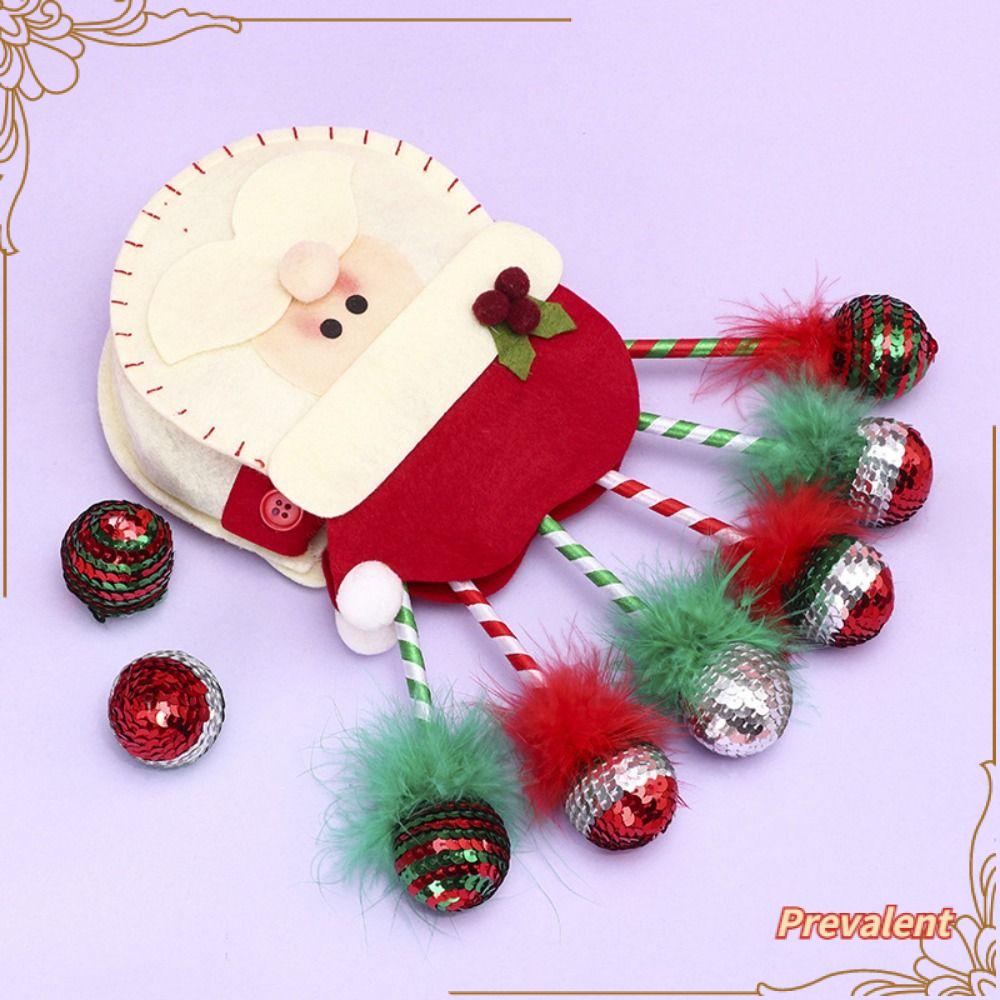 Preva 2PCS/Set Pena Gel Natal Hadiah Kreatif Warna Ganda Kantor Sekolah Pena Netral