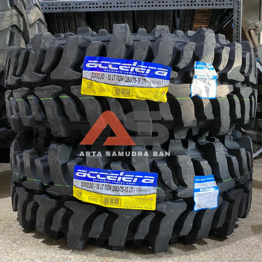 Ban Accelera Badak X-Treme Xtreme Extreme 31 X 10.5 31X10.5 R 15 R15