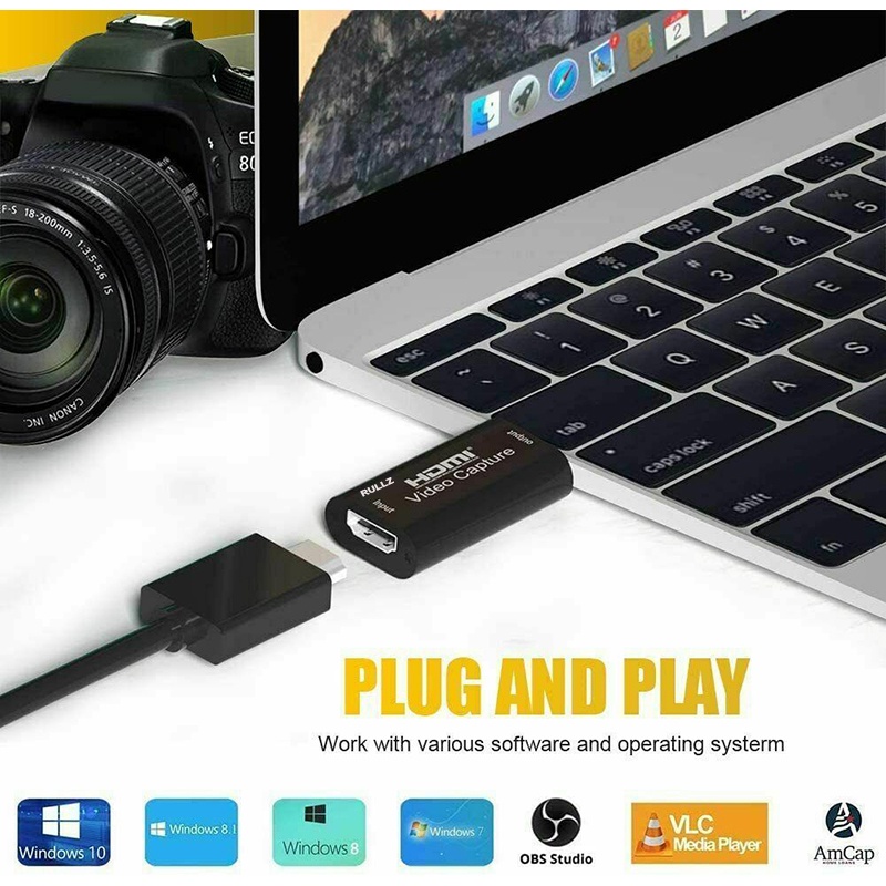 【LIPI】Mini Video Card Capture Grabber Multimedia HD Video Cards Support 4K Input USB