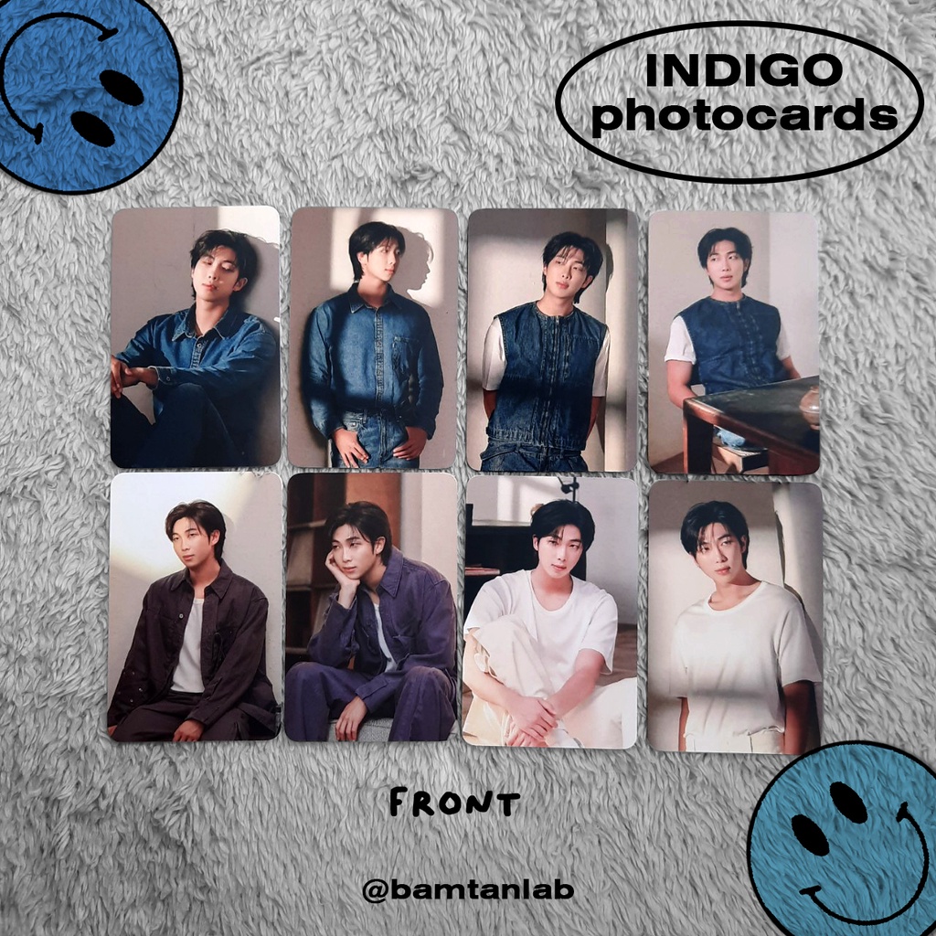'INDIGO' PHOTOCARD SET / PC RM NAMJOON BTS (8 PHOTOCARD+POCA HOLDER PLASTIK)