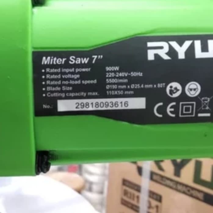 MESIN POTONG RYU 7 INCH