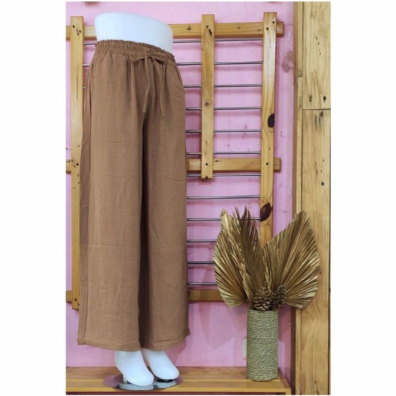 Kulot Crinkle//Celana Wanita//Kulot Crinkle Jumbo//Kulot Airflow premium