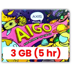 Voucher AXIS 3 GB 5 hari
