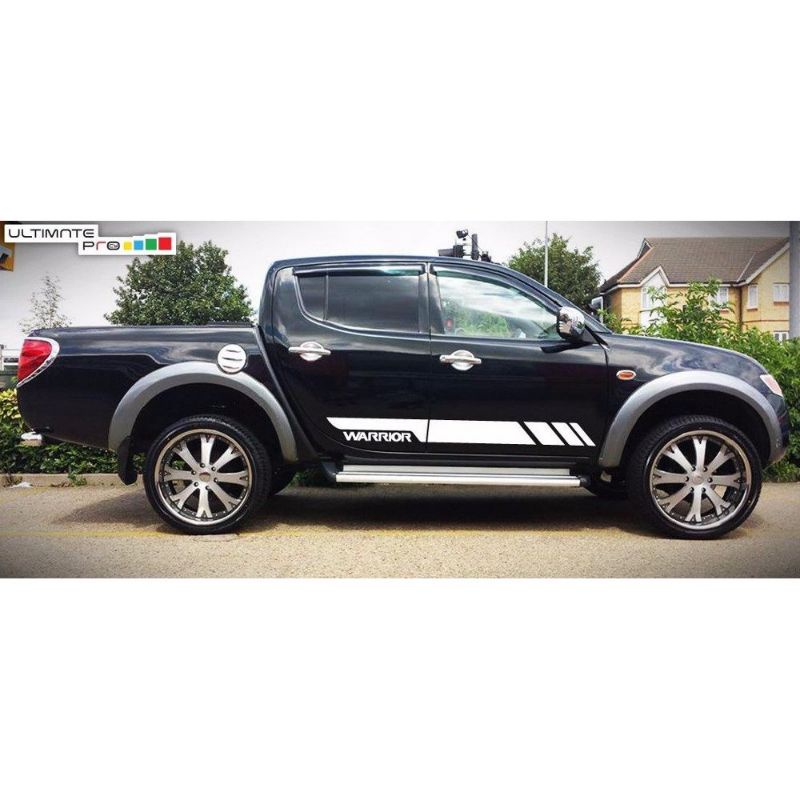 stiker lis mobil D-MAX TRITON HILUX dll