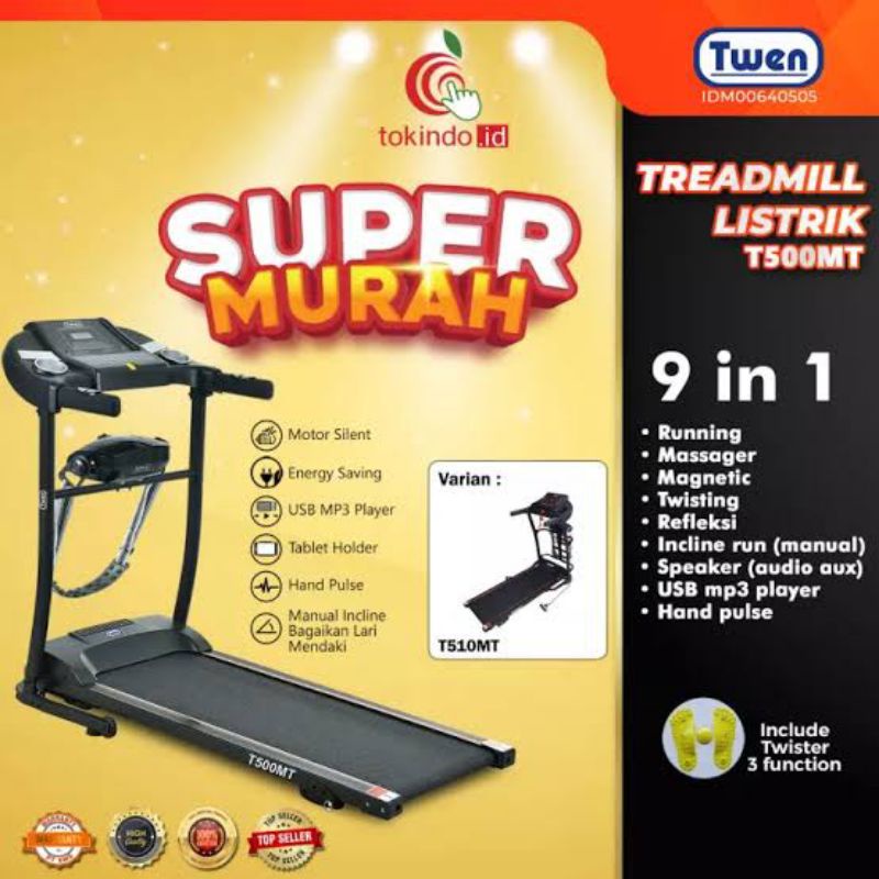 Treadmill Elektrik Twen TM 500 electric