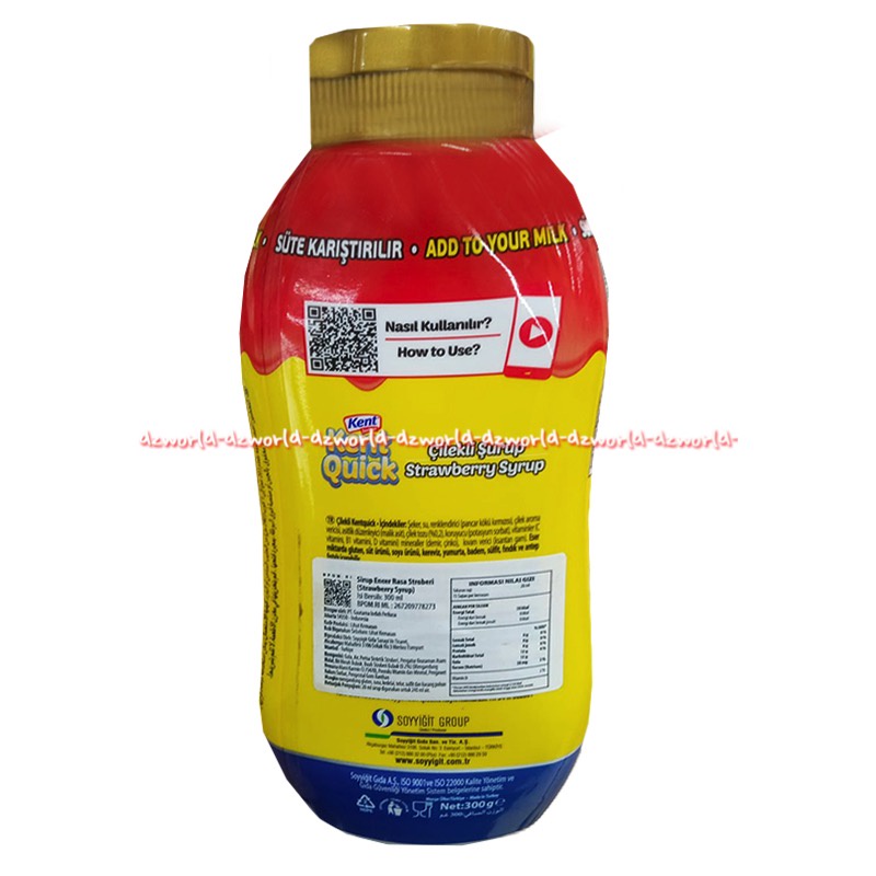 Kent Boringer Syrup 300ml Kent Quick Toping Sos Chocolate Saus Caramel Sauce Strawberry Fruit Sauce Saus Sirup Cair Selai Aneka Rasa Buah Beri Coklat Karamel Kentboringer Jam Jar 300 ml