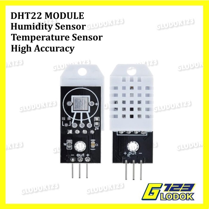 DHT22 AM2302 Temperature Humidity Sensor Suhu Kelembaban Modul Arduino