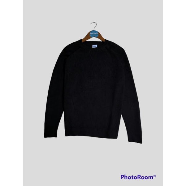 SWEATER RAJUT ZARA SECOND KNITWEAR PRIA WANITA VINTAGE
