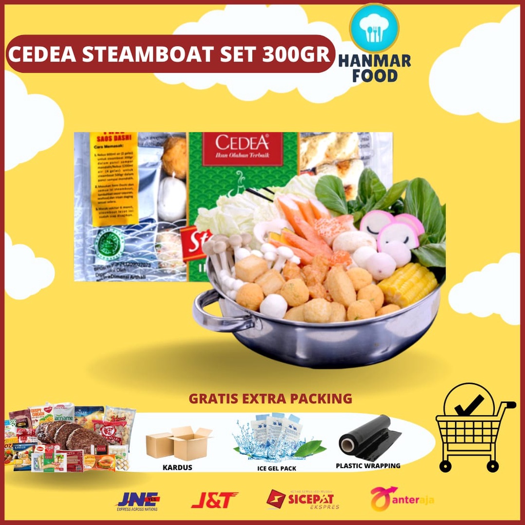 

Cedea Steamboat Set 300 gr