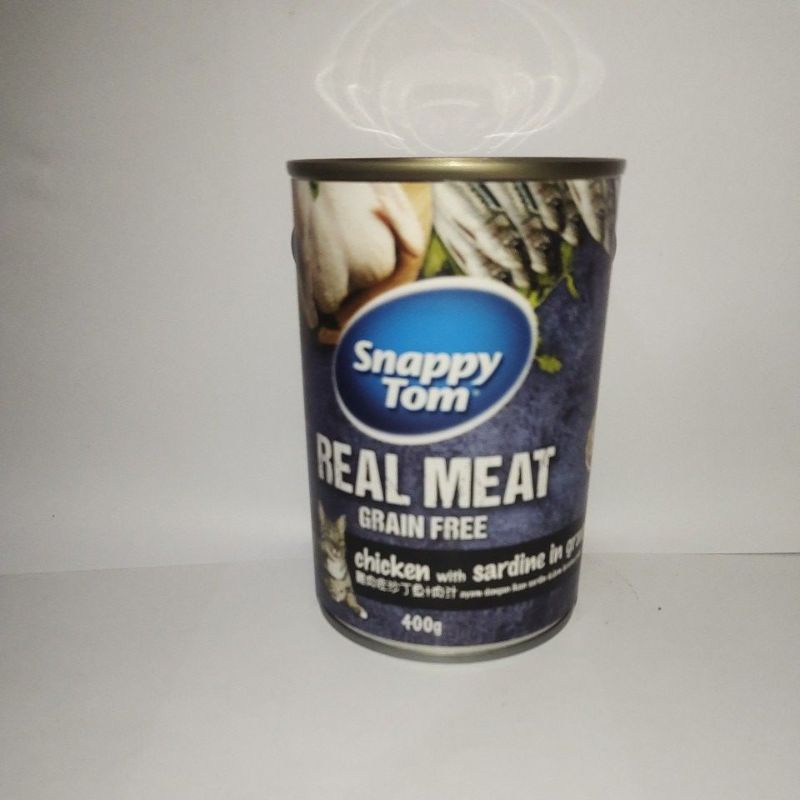 Snappy Tom Kaleng Chiken sardine in gravy 400gr