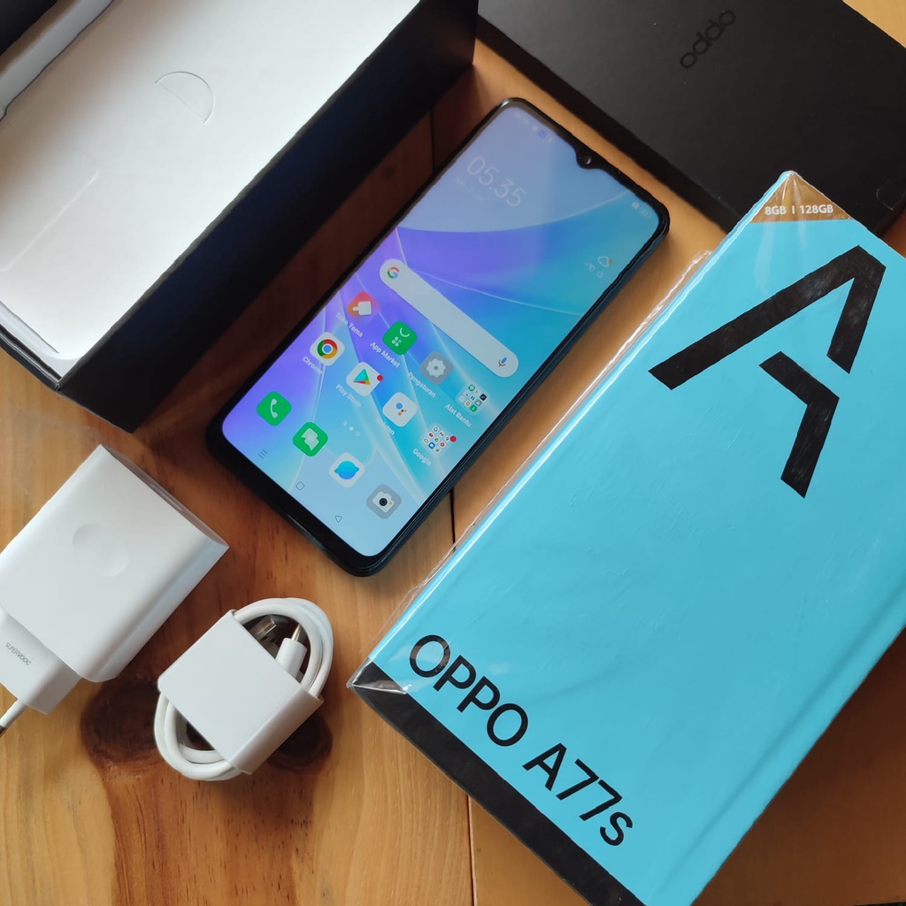 OPPO A77S SECOND 8/128GB HANDPHONE SECOND HP SEKEN HP BEKAS HP MURAH