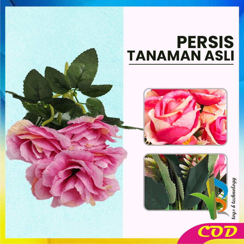 RB-C682 C684 Pot Tanaman Bunga Lily Artificial Dekorasi Rumah / Tanaman Hias Plastik Pot Bunga Hias Bunga Artifisial Dekorasi