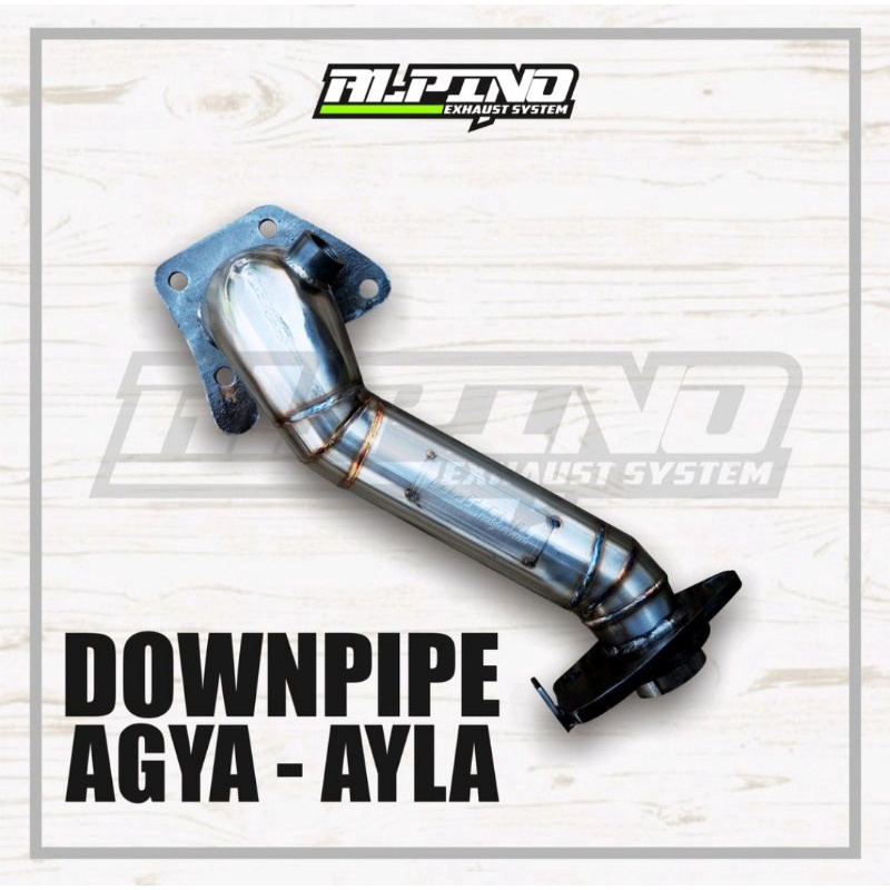 Alpino downpipe Agya