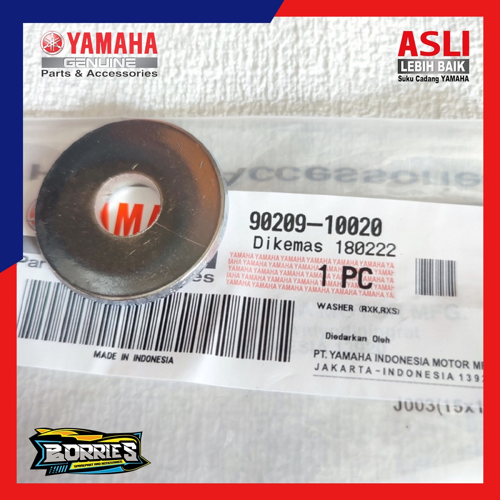 Washer Ring Tebal Baut Plat  Segitiga Atas RX KING  VIXION SCORPIO R15 Original Yamaha 90209-10020