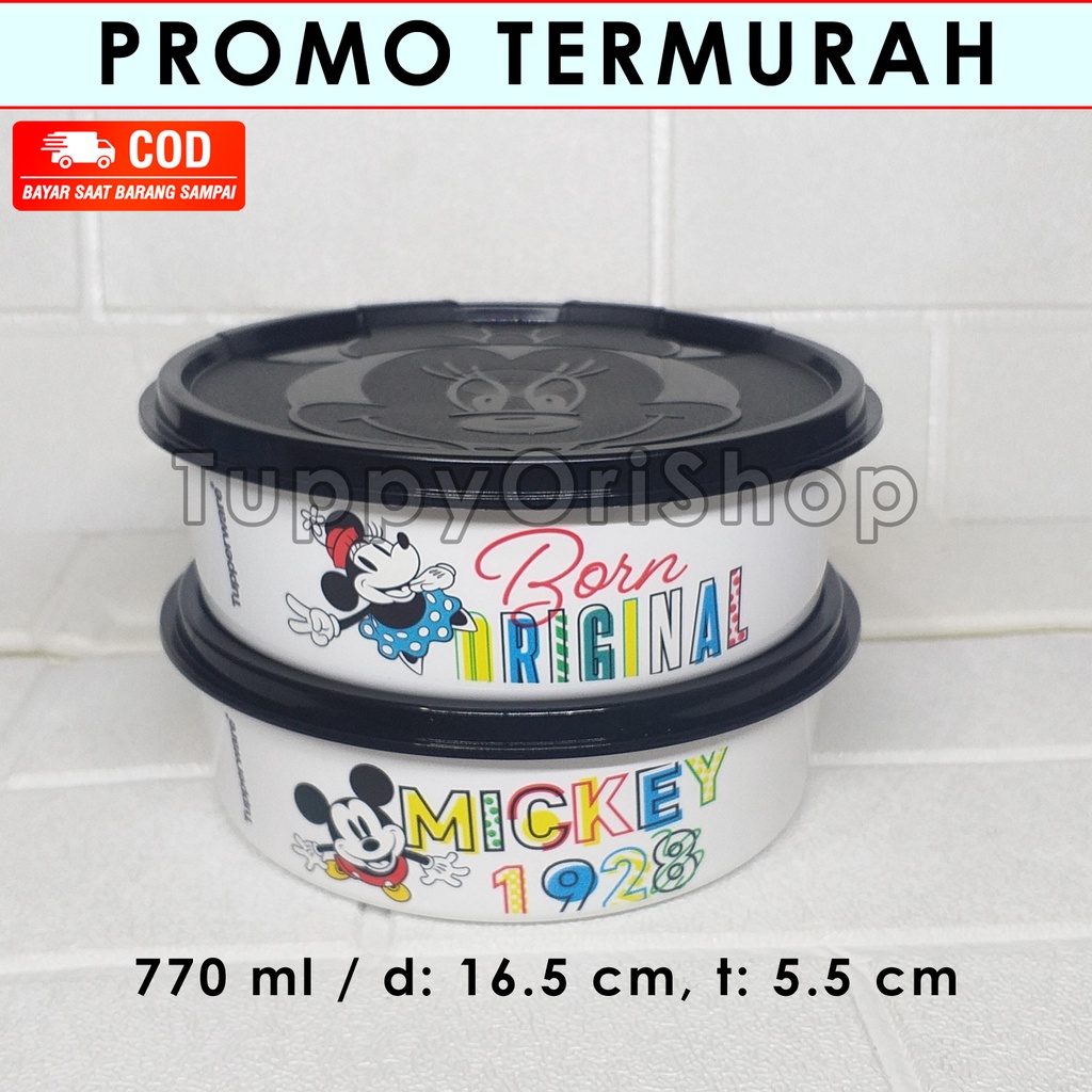 Mickey Minnie Bowl (1) Tupperware