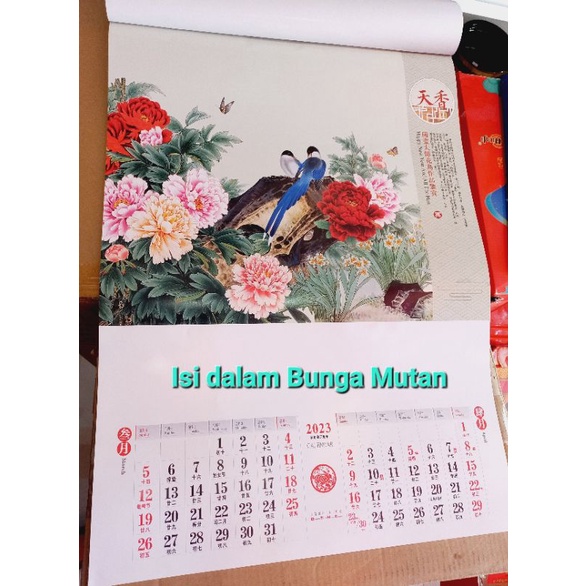 Kalender Dewi Kuan Yim Bulanan 7 Lembar / Kalender Bulanan Kwan Yim 2023 / Montly Calendar 2023