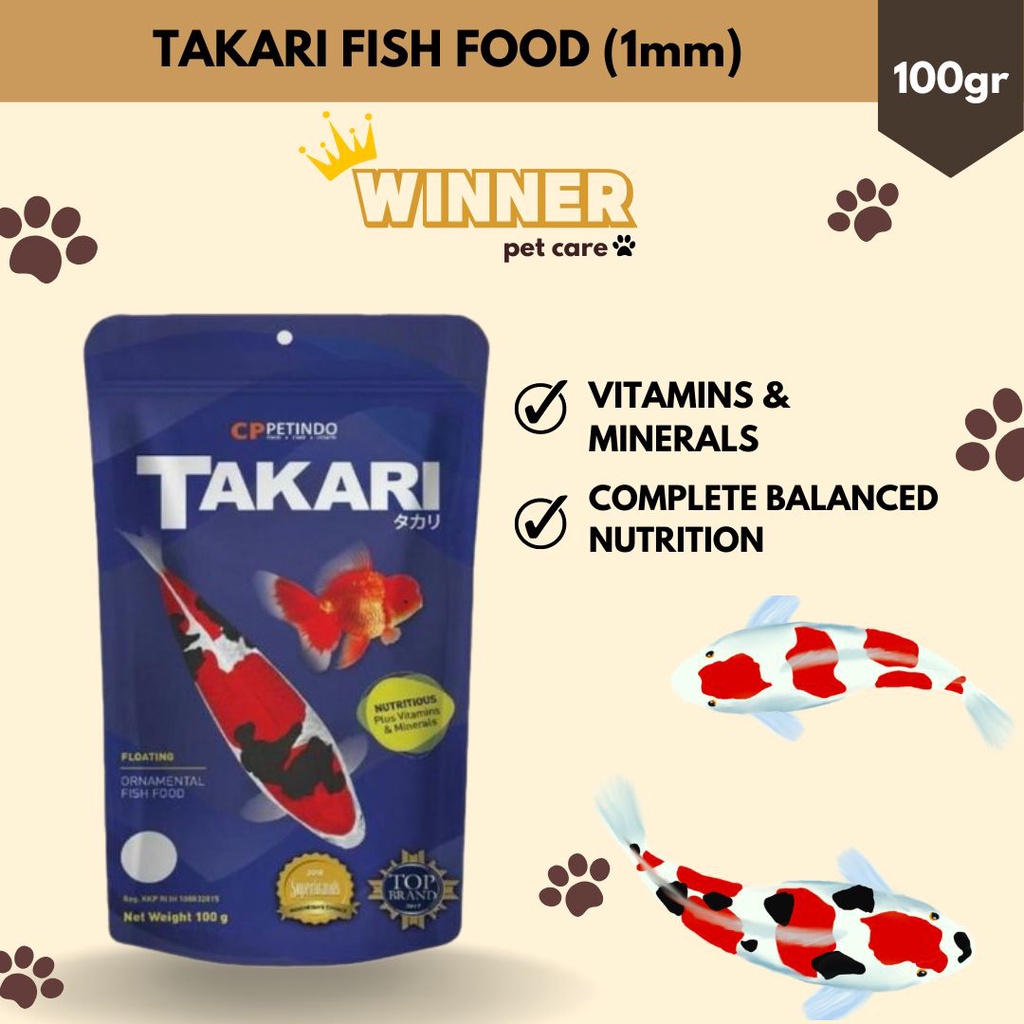 TAKARI Fish Food 100gr