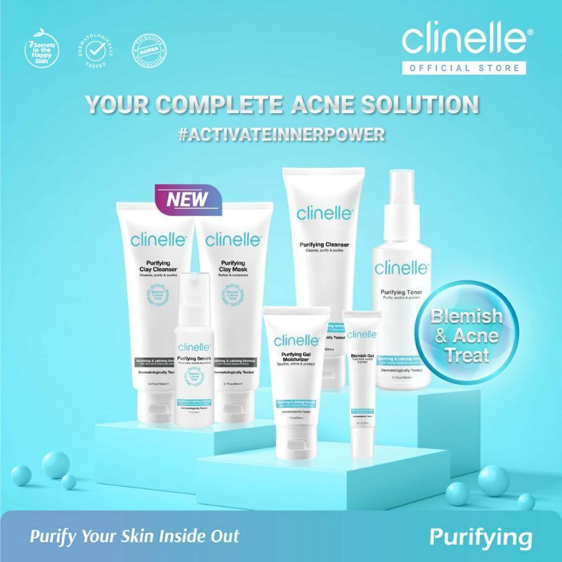 CLINELLE PURIFIYING Blemish Gel 15ml