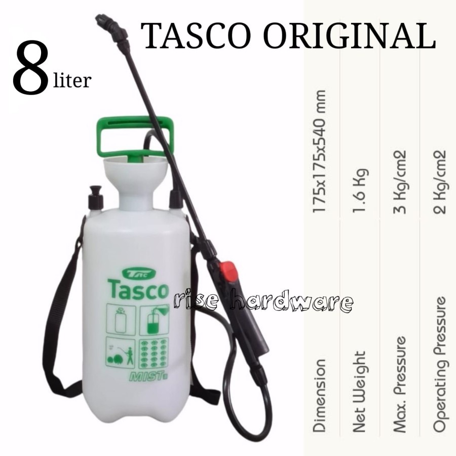 Sprayer hama 8 liter tasco 8liter  semprotan 8L desinfektan tanaman taman atau kebun