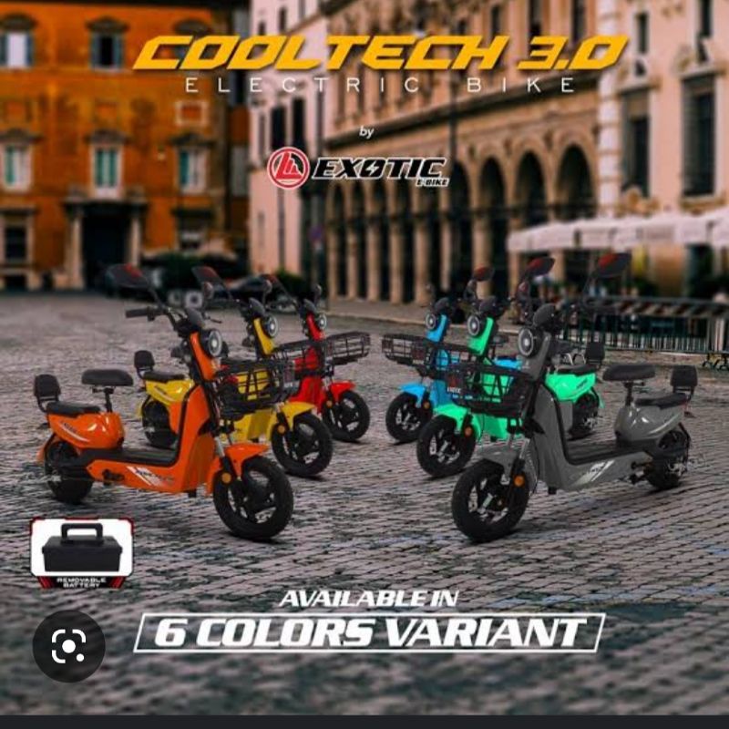 EXOTIC SEPEDA LISTRIK COOLTECH GROZA 3.0