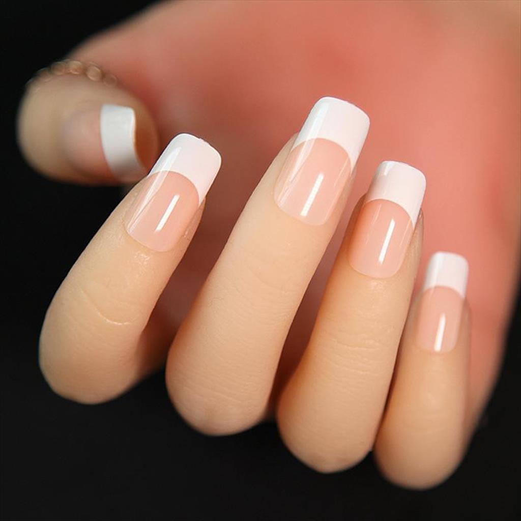 100 FRENCH TIP (WITH BOX) KUKU PALSU EXTENSION