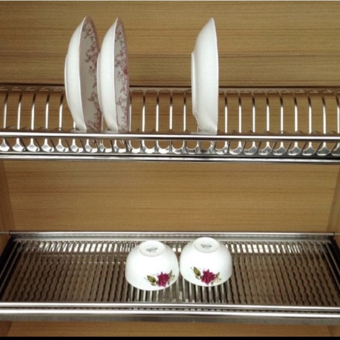 Rak Rak Piring Stainless Kitchen Set 60Cm