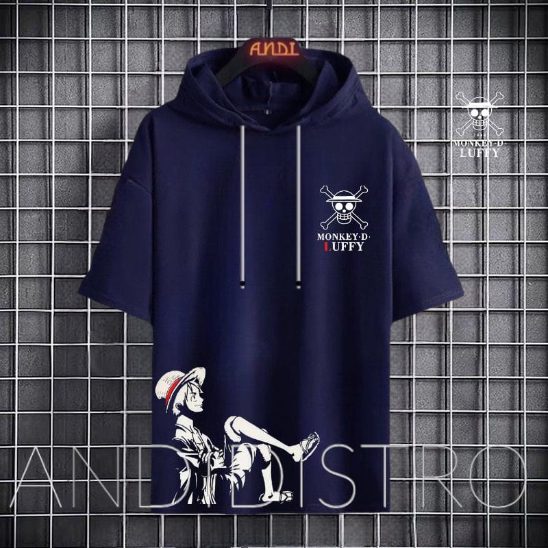 KAOS HODIE PRIA TERLARIS/KAOS DISTRO MURAH/KAOS HODIE ONE PIECE LUTFI TERBARU/KAOS TERLARIS TERKINI/