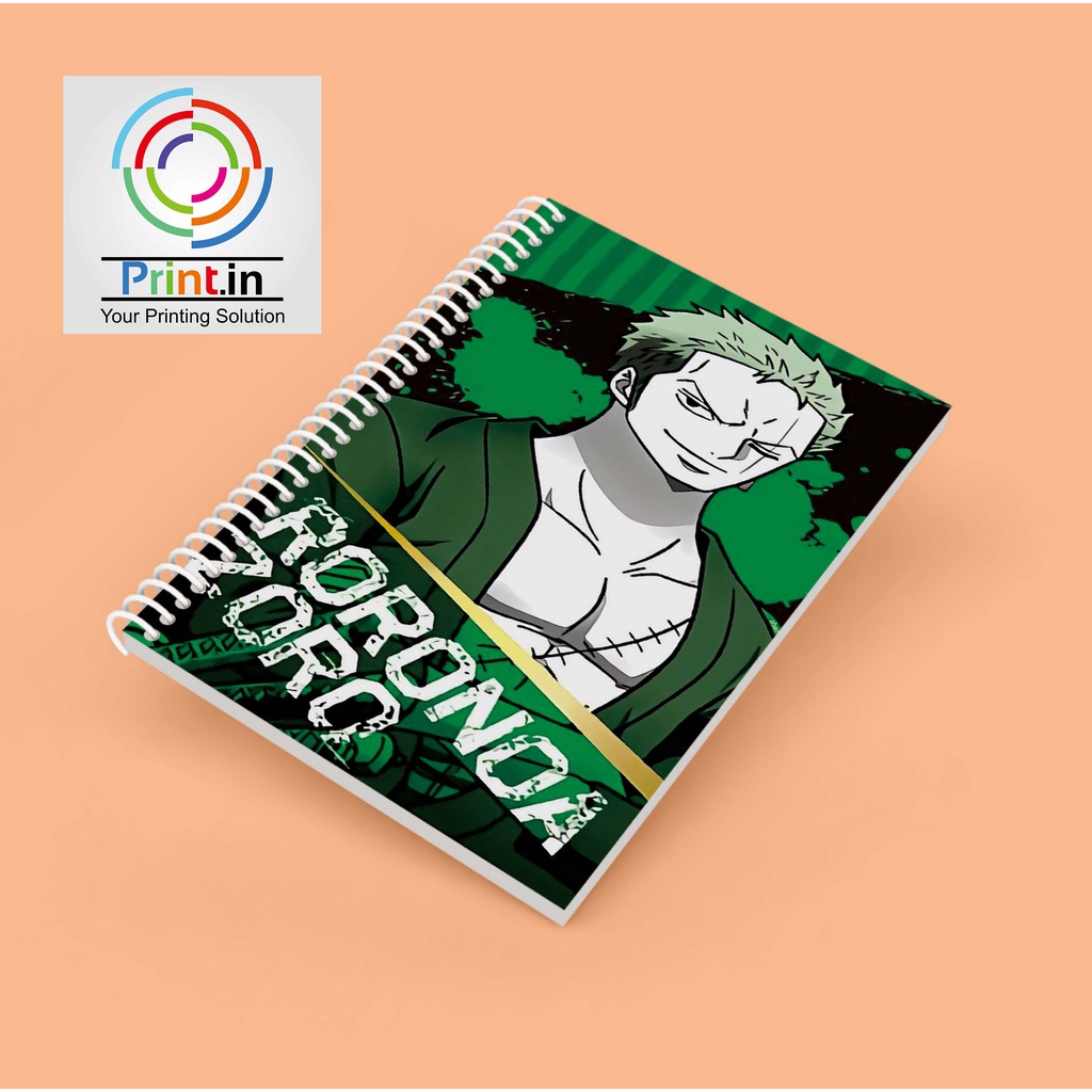 

Notebook Spiral Roronoa Zoro One Piece Hardcover dan Softcover