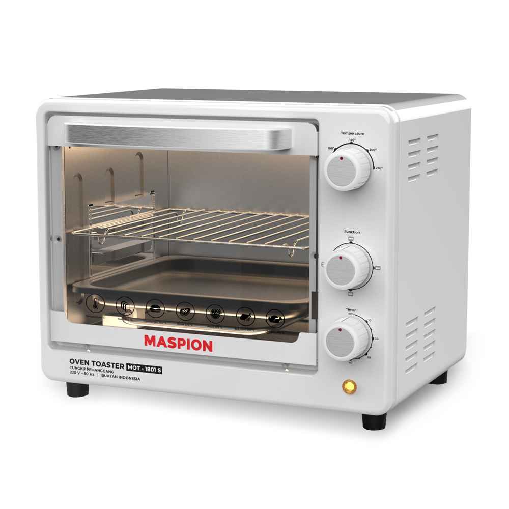 Oven listrik MASPION 18 liter MOT-1801S 18 liter