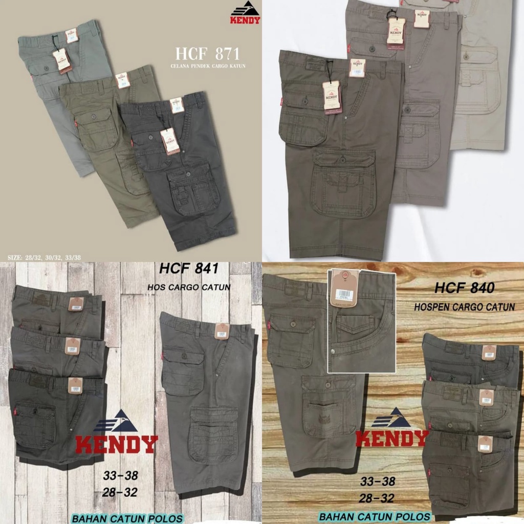 Celana Pendek Taktikal Kendy Cargo