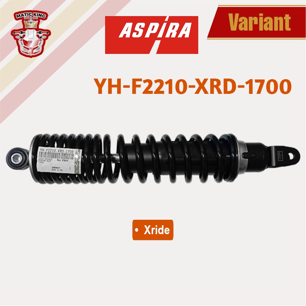 Shockbreaker sok Belakang Yamaha X Ride 110 115 ASPIRA YH-F2210-XRD-1700