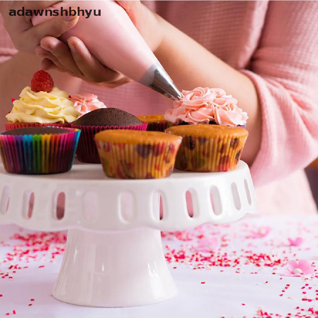 Adawnshbhyu 56pcs Nozzle Kue Dekorag Kue Tip Set Cream Sprinkler Kue DIY Modelling Tool ID