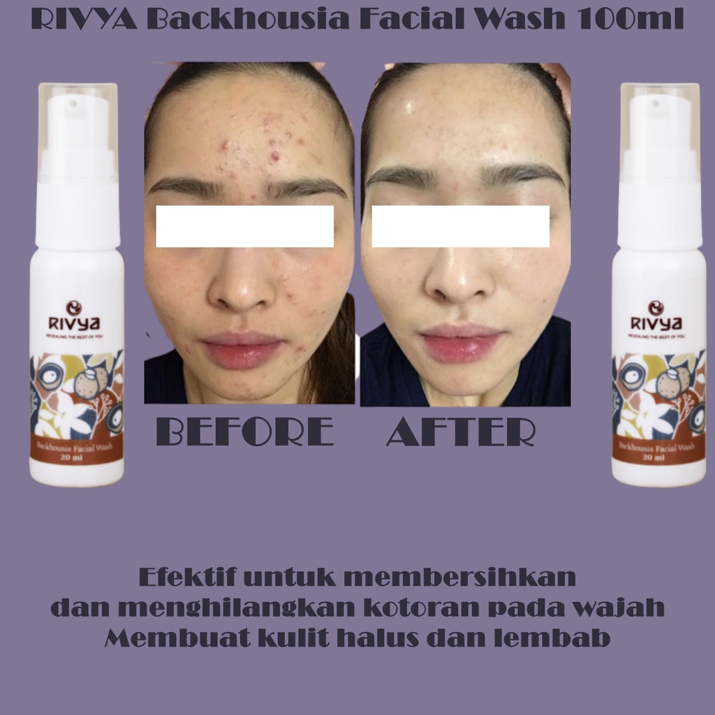 RIVYA Backhousia Facial Wash 100ml - Apple_Kosmetik