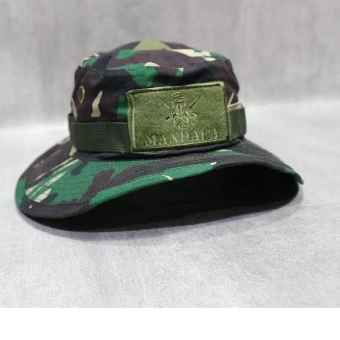 Restock TOPI RIMBA TACTICAL PREMIUM MANDALA / TOPI RIMBA BRIMOB / TOPI RIMBA TNI MALVINAS / TOPI RIM