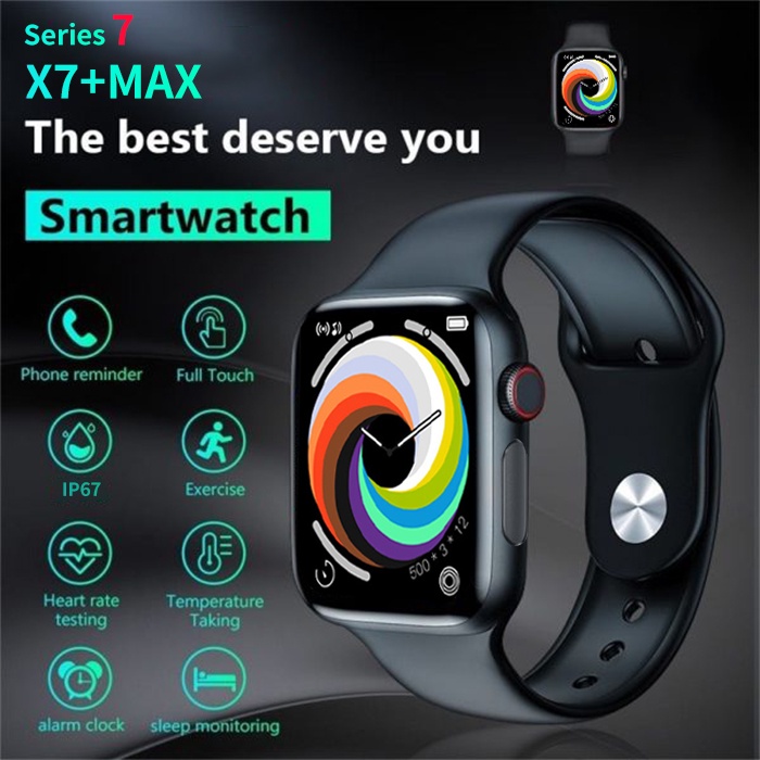 New T700S Series 7 Fitness Reloj Smart Watch Waterproof Music 1.86inci Smartwatch I7 Pro Max T500plus