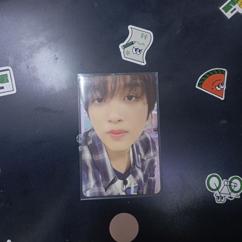 haechan trading card glimo selca