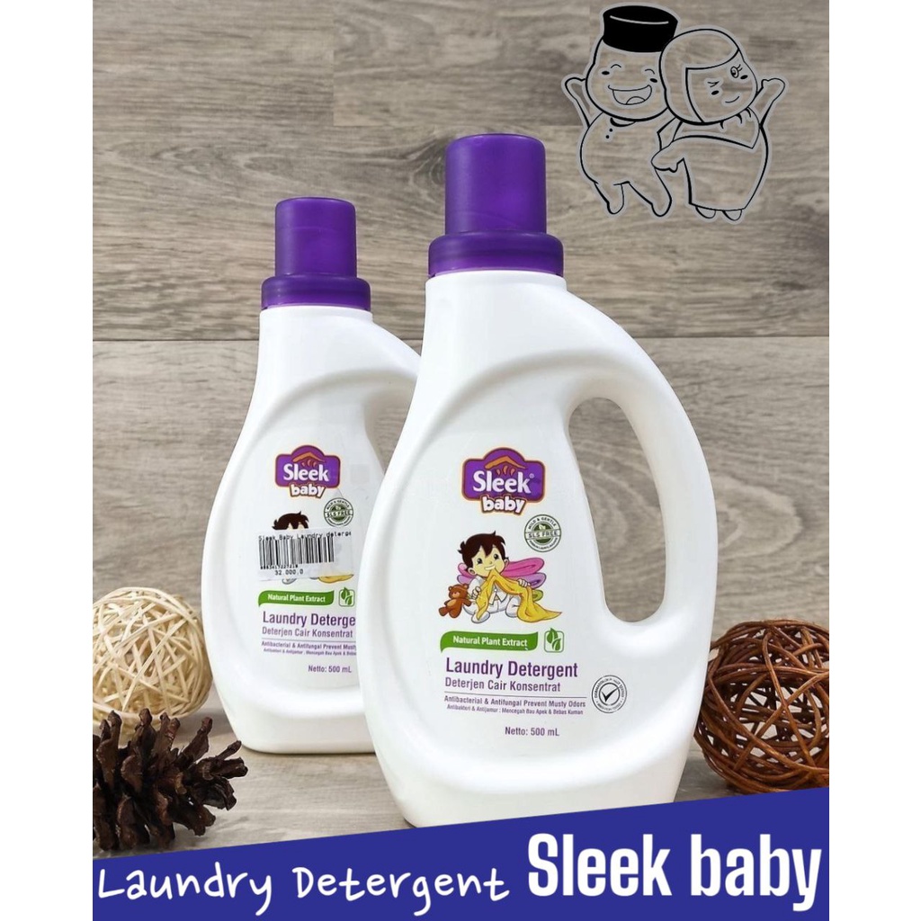 Jual Sleek Baby Laundry Detergent [450ml/500ml] | Shopee Indonesia