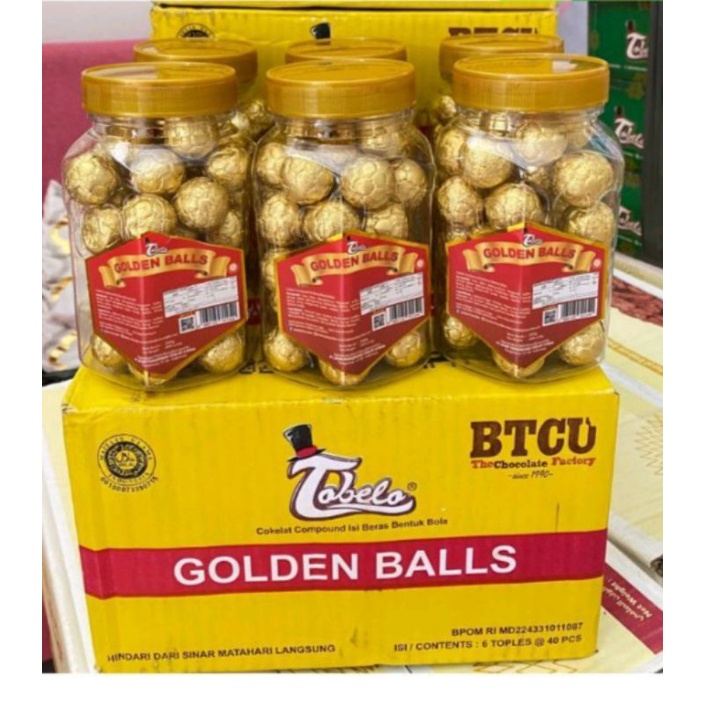 

TOBELO GOLDEN BALL ISI 6 TOPLES