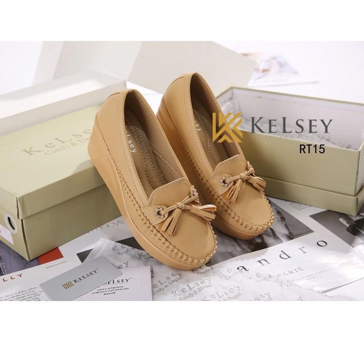 Harga Termurah Kelsey Sepatu Kerja Wanita / Sepatu Wedges 6,5 Wanita RT15