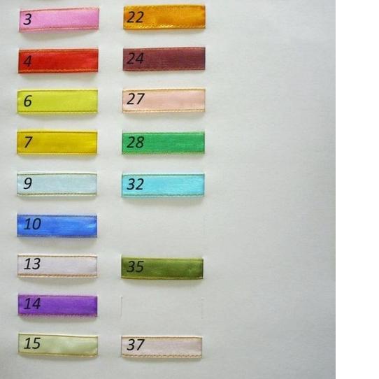 

ソ Pita Organza list emas uk 1 inch / 2,5 cm , Pita Kaca (per roll) ⇬