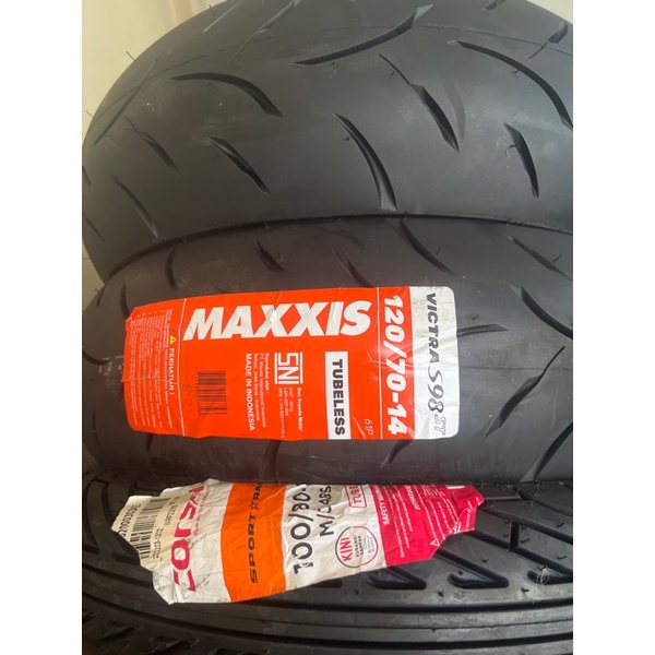 Ban maxxis 120/70-14
