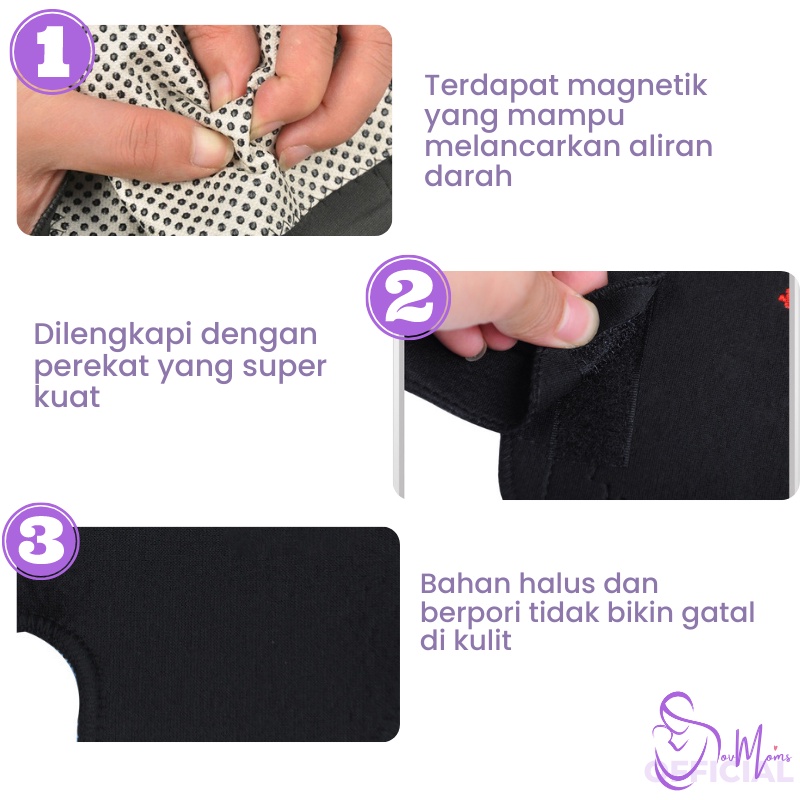 Pembalut Lutut Pads Theraphy Original Alat Terapi 1 Pasang Alat Kesehatan Deker Lutut TAFFSPORT