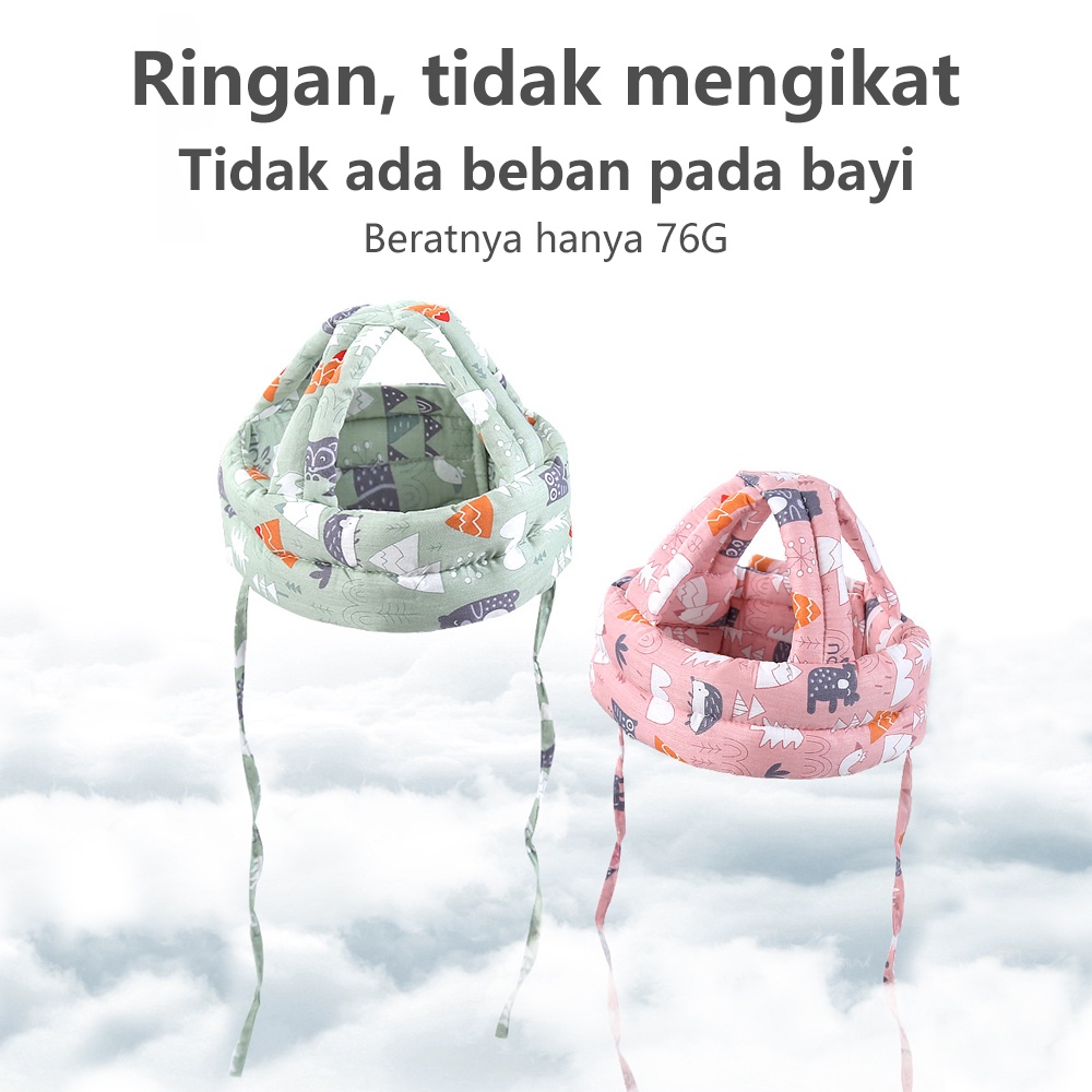 Lakhu Helm bayi pelindung kepala anti bentur/ Topi Pelindung Kepala Bayi / Baby Head Protector