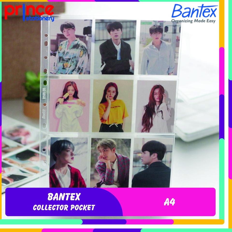 

₲ BANTEX COLLECTOR POCKET / SLEEVE PHOTOCARD A4 ➺
