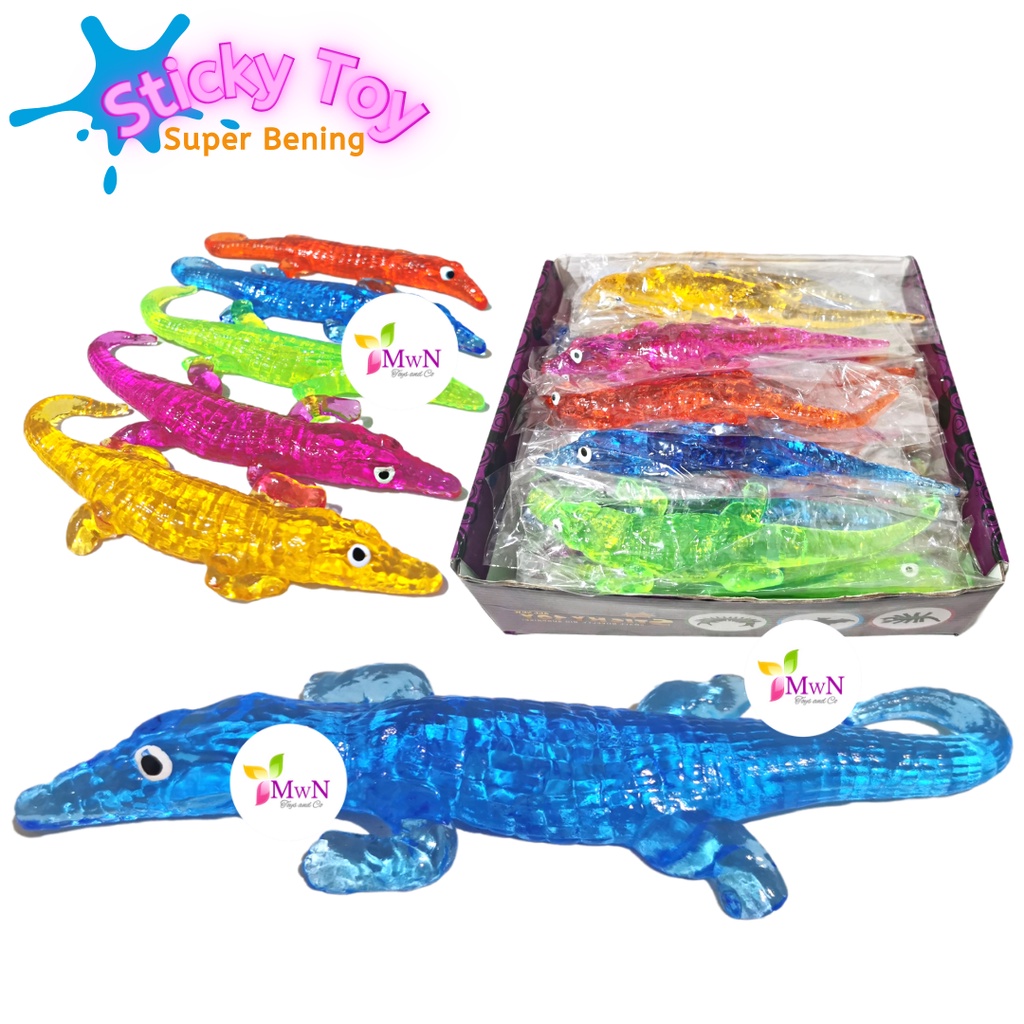 MWN Mainan Anak Sticky Toys Hewan Super Bening / Sticky Bening anti Stress