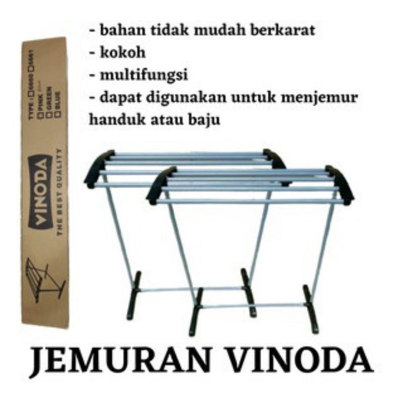 Rak Jemuran Handuk Dynamic / Vinoda / Iwama 5 pipa Biru Hijau Pink hitam Abu Jemuran Kecil Minimalis Portable Bahan Besi