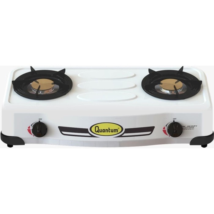 Quantum Kompor Gas 2 Tungku Qgc-201Dmpc #Original