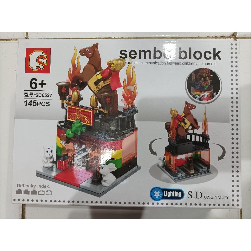 SEMBO BLOCK CIRCUS 145PCS SD6527